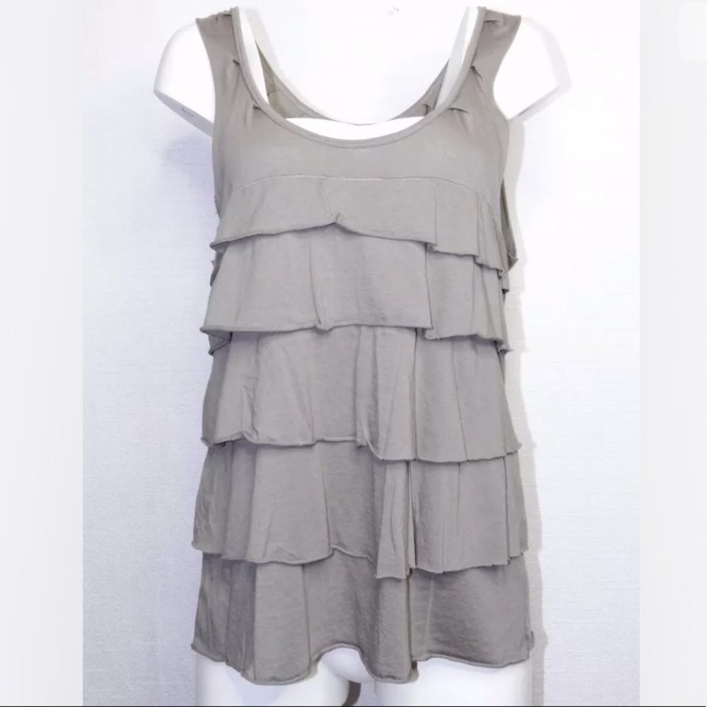ARITZIA Wilfred Medium XL Taupe Layer Front Tank - Picture 1 of 5